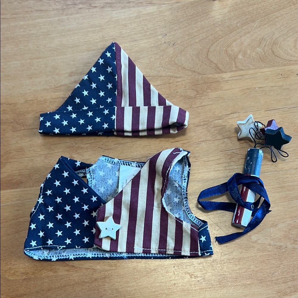 Patriotic Star-Patterned Set